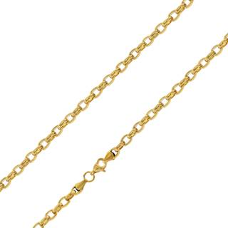 trendor 75887 Halskette für Frauen Gold auf Edelstahl Erbskette 40 cm