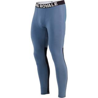 Mons Royale Men's Olympus Legging Black / Iron, Black / 9 Iron, S