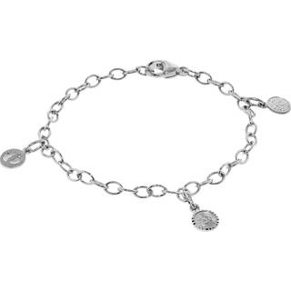 trendor 08277 Kinder-Armband mit 3 Einhängern Silber 925