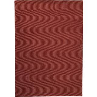 Kateha Dunes Wave tæppe dusty red, 170x240 cm