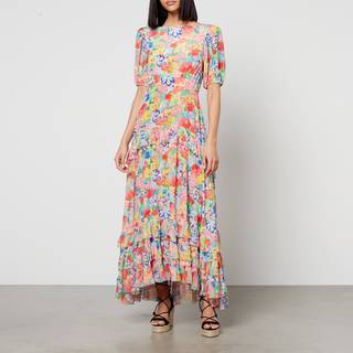 Rixo Shireen floral maxi dress - multicoloured - XS