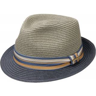 Stetson Stetson Trilby Toyo Strå Sommerhat - Steel/Navy, 61 (XL) / Grå / Trilby