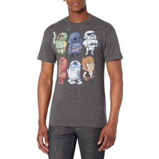 Star Wars herre doodles grafisk t-shirt t-shirt kul leather 5x-stor USA