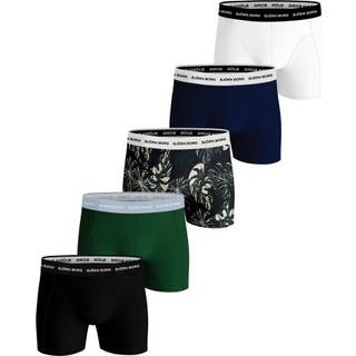 Björn Borg 5-pak Essential Shorts 2115 - Green/Patterned - X-Large * Kampagne *