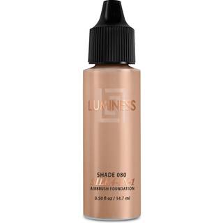 Luminess Air Silk 4-in-1 Airbrush Foundation- Foundation Shade 080 (.5 FL OZ)- ren til medium d?kning- Anti-aging Formel Hydrates og fugtighed