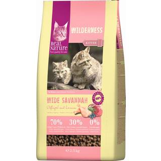 Kitten Wilderness Wide Savanna fjerkræ & lam 2,5 kg