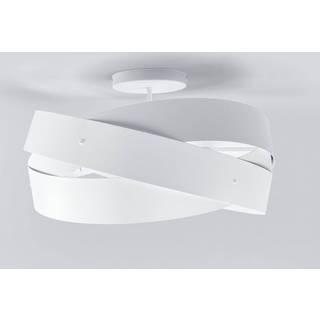 Tornado - smukt designet loftslampe i hvid