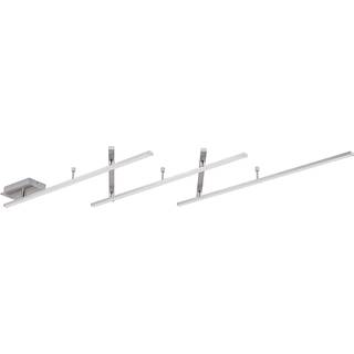 Lindby Acia LED-loftlampe, nikkel