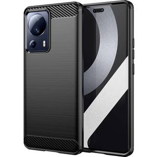 Xiaomi 13 Lite Brushed Carbon Cover - Sort