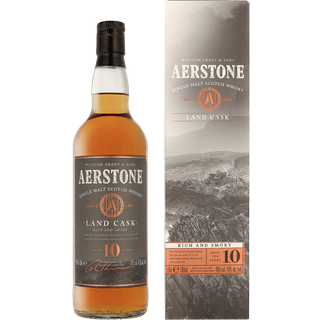 Aerstone 10 Years Land Cask 70cl Whisky med gaveæske