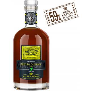 Rum Nation British Guyana 7 År Cask Strength Rum 59%