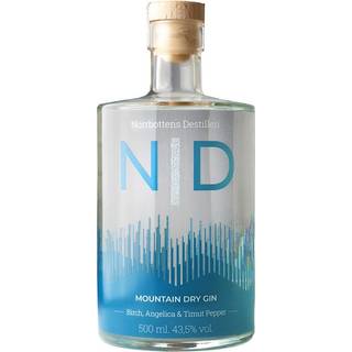 Norrbotten Mountain Dry Gin - 43,5% - 50cl - Svensk Gin