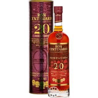 Centenario Fundacion 20 Anos 70cl Rom med gaveæske