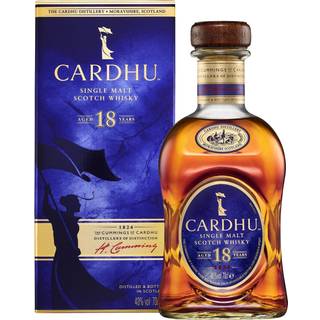 Cardhu 18 Year Old Single Malt Scotch Whisky 70 cl.