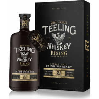 Teeling Rising Reserve No. 1, 21 Års Single Malt Irish Whiskey, 46%