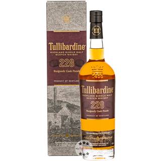 Tullibardine 228 Burgundy Cask Finish Single Malt Scotch Whisky, 43%