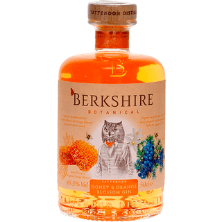 Berkshire Botanical Honey & Orange Blossom Gin - 40,3% - 50cl - Engelsk Gin