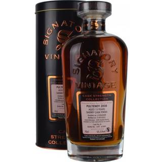 Pulteney 2008 Signatory Cask Strength Single Malt Whisky 55,5% (Cask #8)