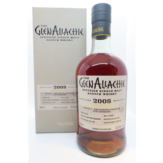 Glenallachie 2008 13 Års Ruby Port Hogshead Batch 4 Denmark Single Malt Whisky, 55,2% Cask (#2583)