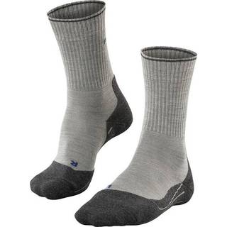 Falke TK2 Wool Silk Vandresokker Herrer størrelse 46-48 farve grå