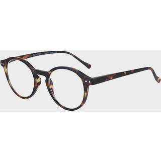 Hipster blue light brille med styrke - Brun - +1.0