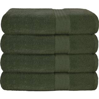 Glamburg Premium Cotton 4 Pack Bath H?ndkl?de Set - 100% ren bomuld - 4 badeh?ndkl?der 27x54 - Ideel til daglig brug - Ultra Soft & Meget absorbe
