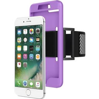 Apple iPhone 7/8 Plus Silikone Sportsarmbånd m. Rem - Lilla