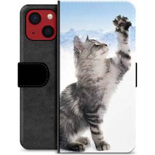 iPhone 13 Mini Premium Flip Cover med Pung - Kat