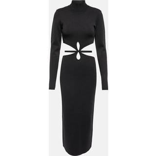 Rebecca Vallance Brianna cutout knit midi dress - black - L