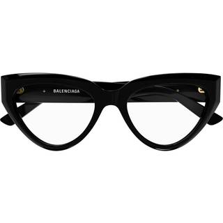 Balenciaga BB0276O 001 53 Briller Kvinder Black - Black - 53mm