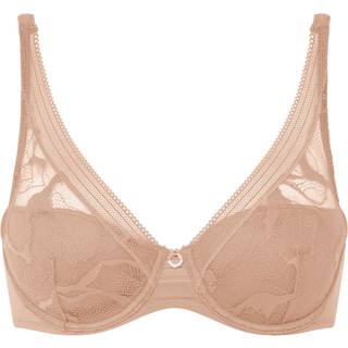 Chantelle - T-shirt BH med spacer materiale - TRUE LACE - Beige