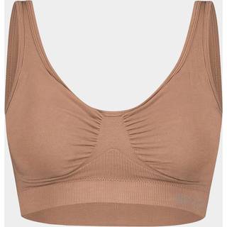 Bambus polstret BH uden bøjle i tan nude til dame fra Bamboo Basic, XL