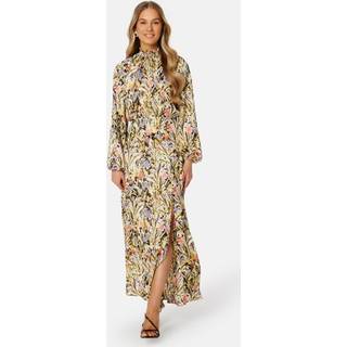 Bubbleroom Occasion Nagini Printed Dress Yellow / Patterned 34