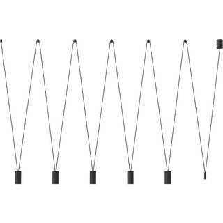 Hængelampe More Eye Nowodvorski Lighting, dæmpbar, Sort, Stue/spisestue, Metal, Moderne