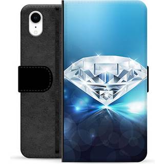 iPhone XR Premium Flip Cover med Pung - Diamant