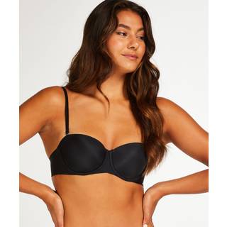 Hunkemöller Formstøbt stropløs bøjle-bh Jane sort - 75C