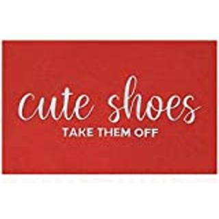 Entryway søde sko tag dem af udendørs dørmåtter med gummi bagud indendørs dørmå