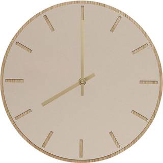 Hemverk Vægur Powder Lys Eg Gold Ø38 cm