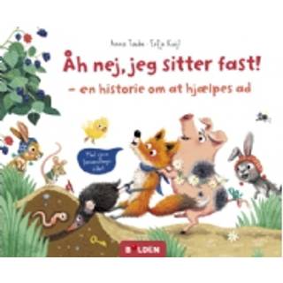Bog - Åh nej, jeg sitter fast - Fra 2 år.