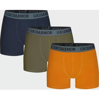 Gridarmor Men's Steine 3p Cotton Boxers 2.0 Multi Color, S