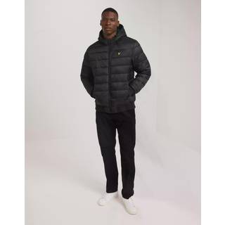 Lyle And Scott Wadded Puffer Jacket Black