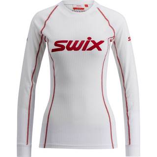Racex Classic Long Sleeve W Bright White/Swix Red (L)