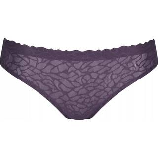 Sloggi ZERO Feel Lace 2.0 Brazil Panty - Deep purple - X-Large * Kampagne *