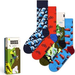 Happy socks 4-pak Out And About Socks Gift Set - Mixed - Str 36/40