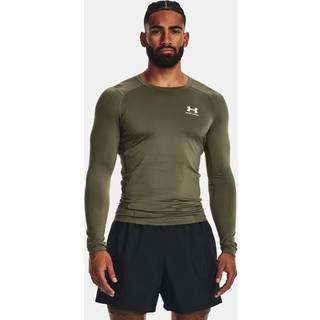 UA HG Armour Comp LS, Marine OD Green