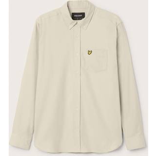 Lyle And Scott Flannel Long Sleeve Shirt Beige