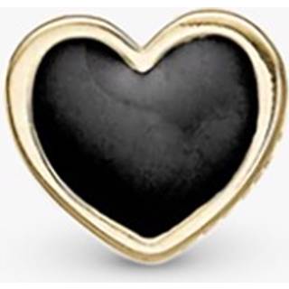 BLACK HEART 1 STK ØRESTIK