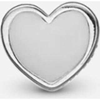 WHITE HEART 1 STK ØRESTIK