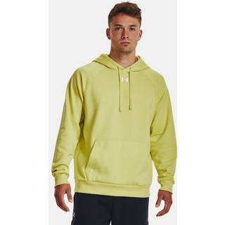 Sweatshirt med hætte Under Armour UA Rival Fleece Hoodie-YLW 1379757-743 Størrelse M