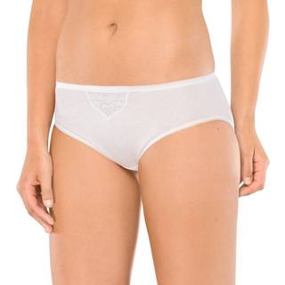 Schiesser 2-pak Cotton Essentials Tai Panties - White - Medium